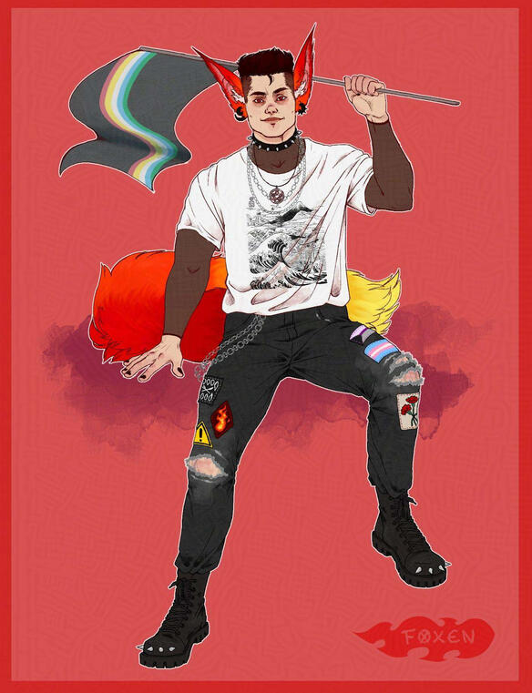 Self Portrait - Pride 2024 (August 2024)