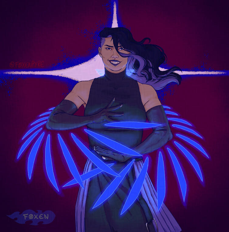 Sunset Phoenix Fanart (September 2025)